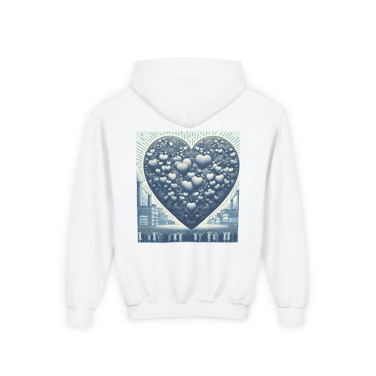 Youth Heavy Blend Hooded Sweatshirt
