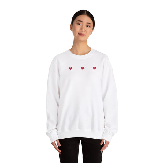Dreamy Unisex Crewneck Sweatshirt - 'Love is' Graphic Art