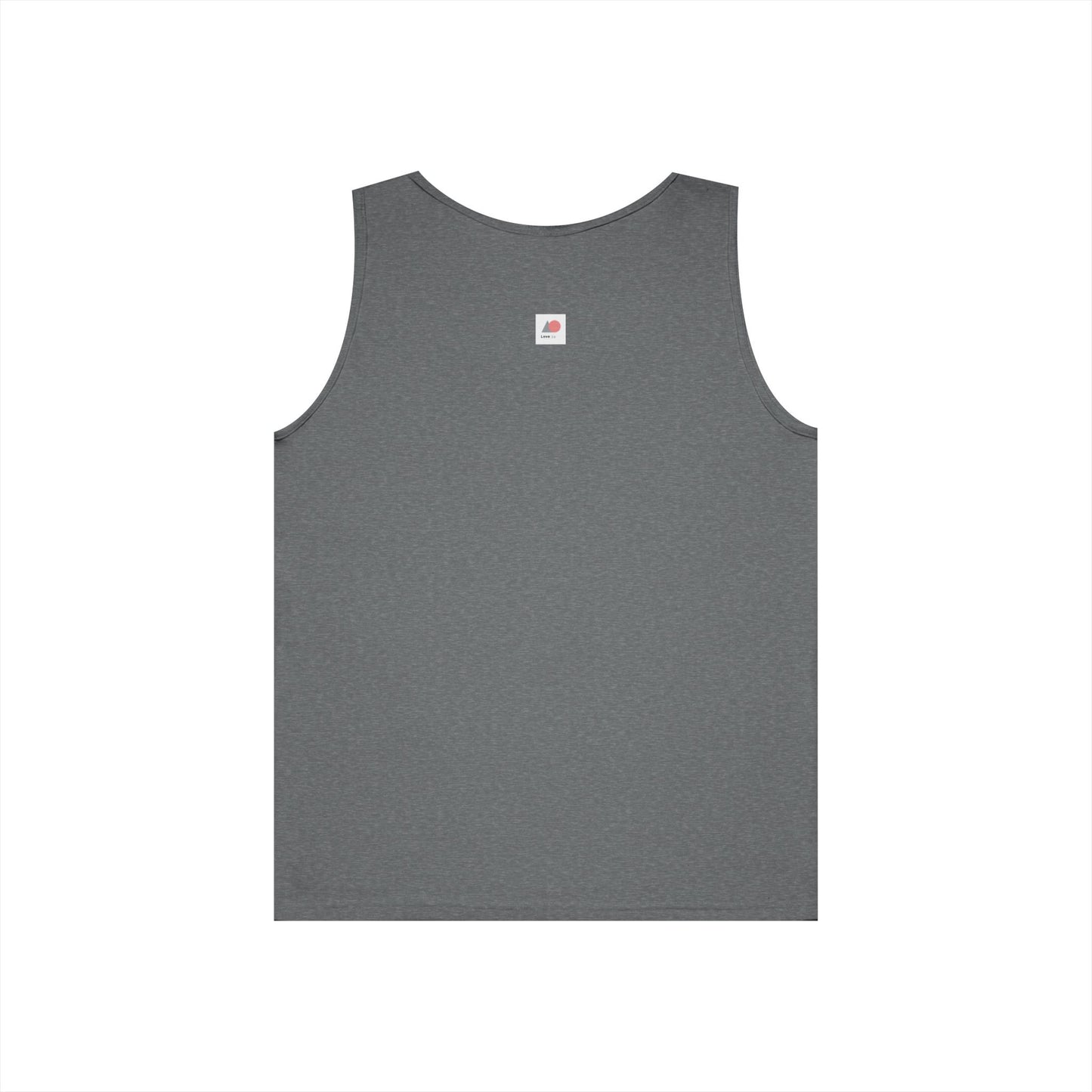 Casual Love Hearts Unisex Heavy Cotton Tank Top