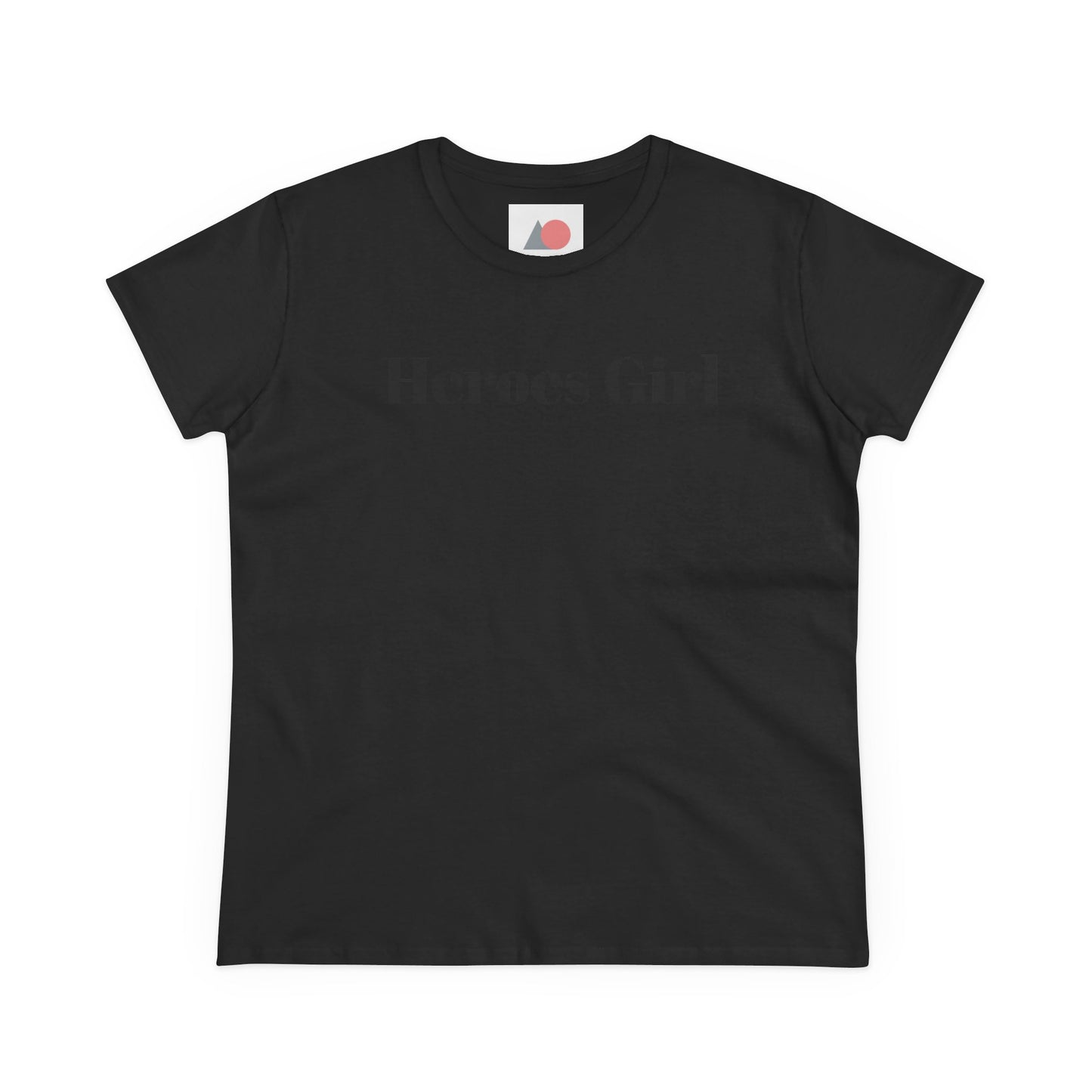 Heroes Girl Midweight Cotton Tee for Confident Women
