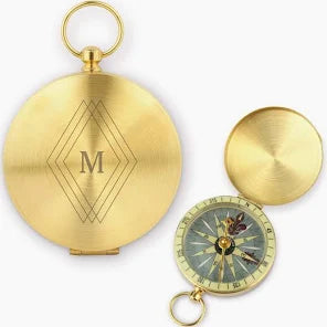Compass with Engraving   Psalm 19:14 O Lord my Rock